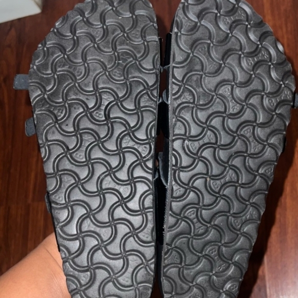 Birkenstock Franca High Shine Black Size 8.5/39 NWOB - Picture 4 of 4